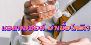 แอลกอฮอล์ ฆ่าเชื้อโควิด